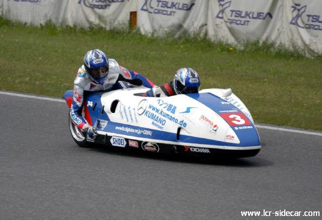 2014 Masahito Watanabe Rising Sun LCR Suzuki GSX-R1000 Sidecar PPIHC  postcard